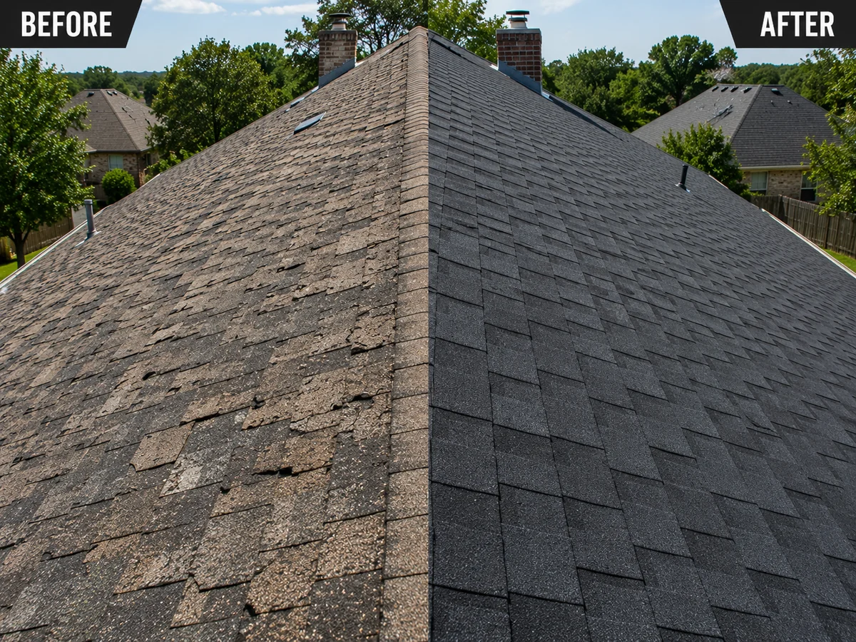 Roof repair service